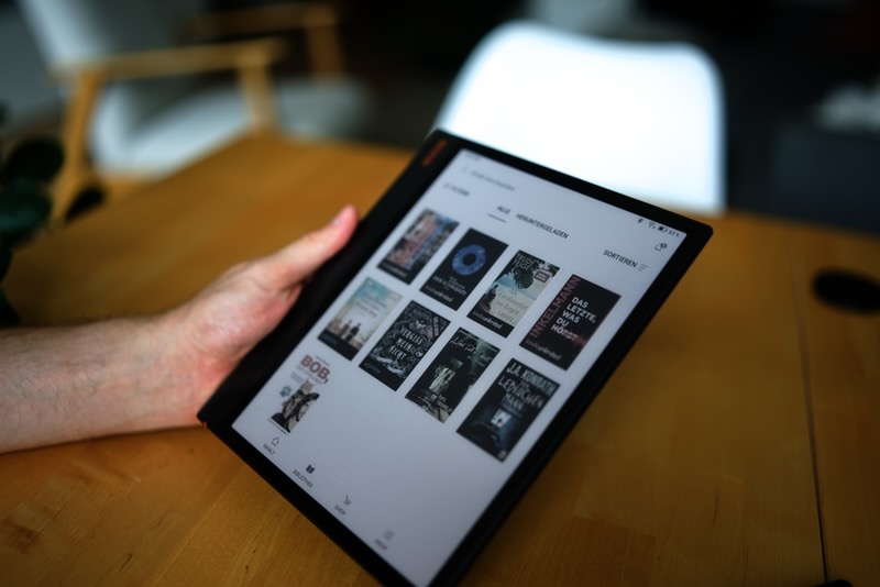 Alternative Reader auf einem Android E Ink Tablet