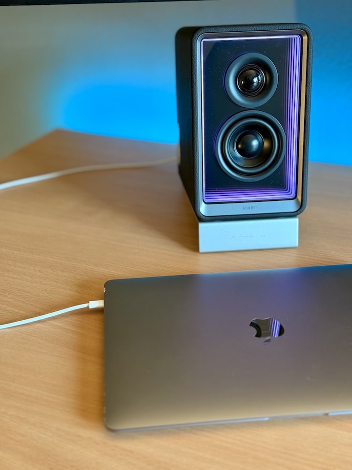 USB C Ladenmoeglichkeit an Lautsprechern